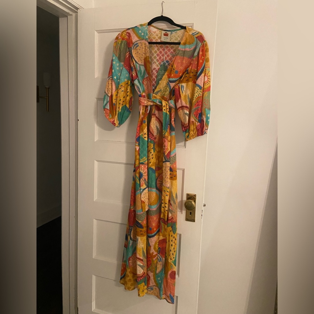 Farm rio summery salad cover up new with tags